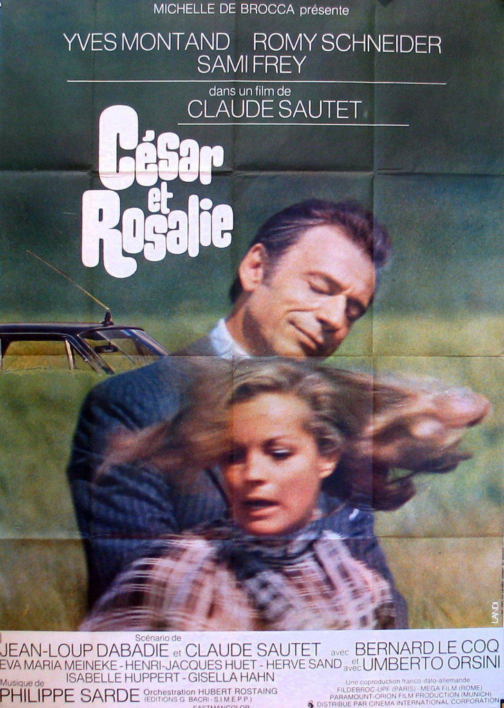 Cesar and Rosalie Original Vintage Movie Poster