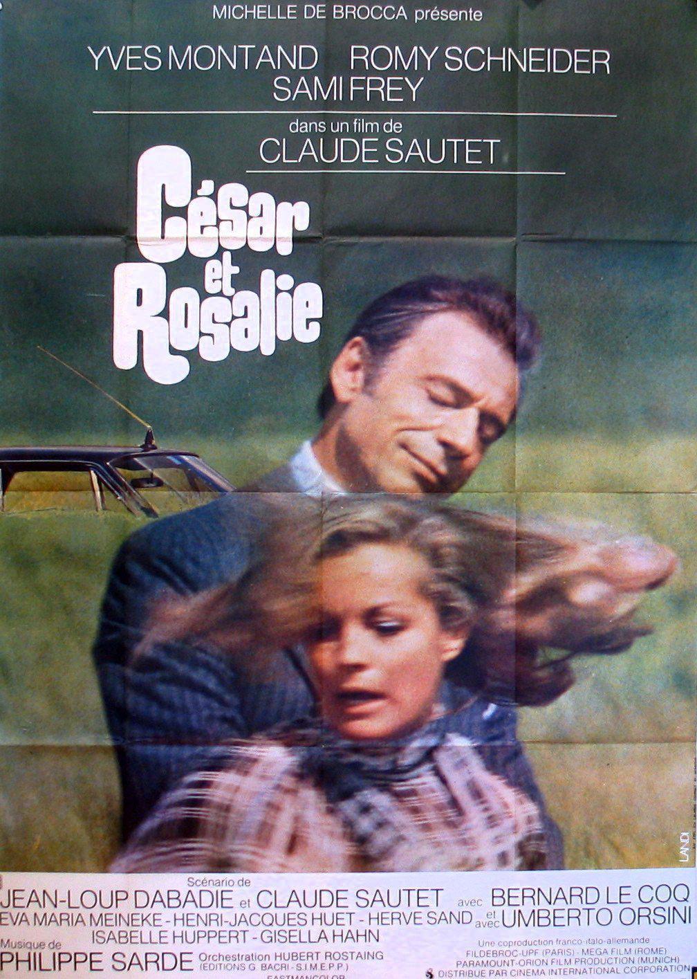 Cesar and Rosalie Original Vintage Movie Poster