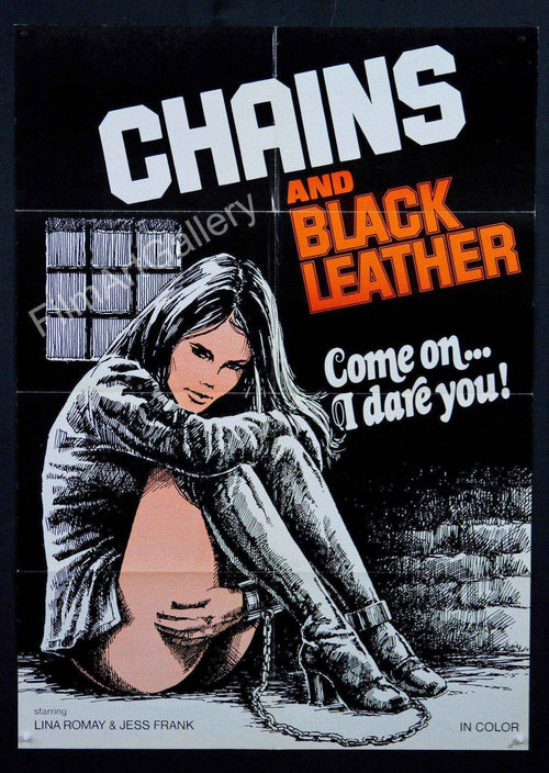 Chains and Black Leather Original Vintage Movie Poster