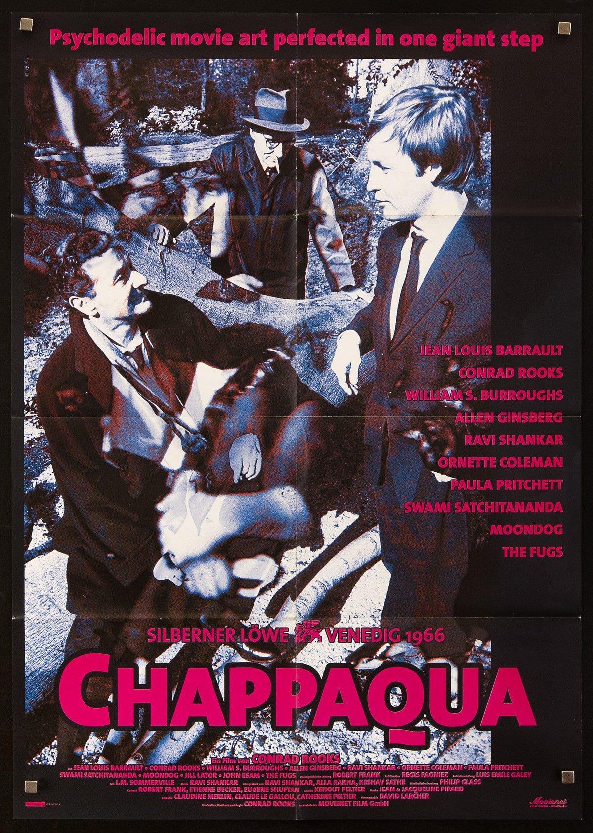 Chappaqua German A1 (23x33) Original Vintage Movie Poster