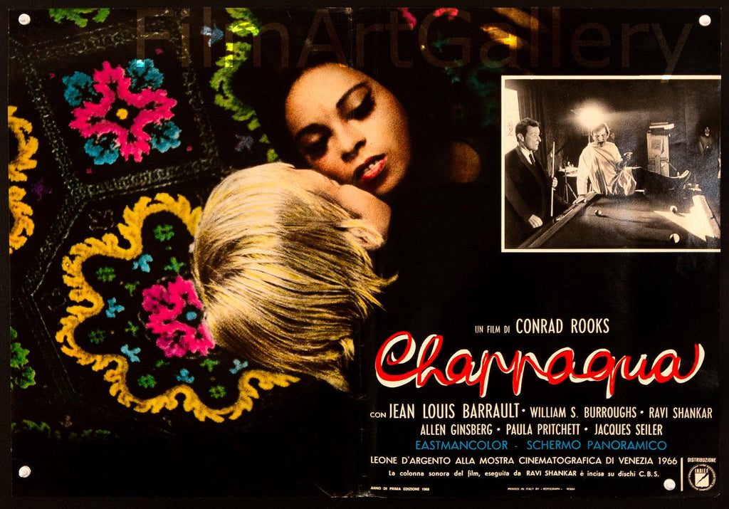 Chappaqua Italian Photobusta (18x26) Original Vintage Movie Poster