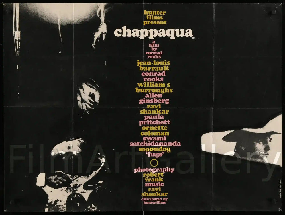 Chappaqua Original Vintage Movie Poster