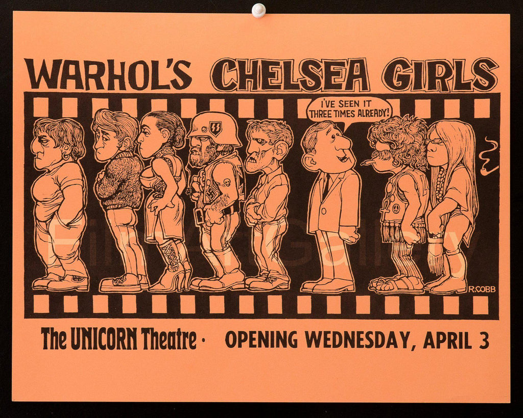 Chelsea Girls Original Vintage Movie Poster