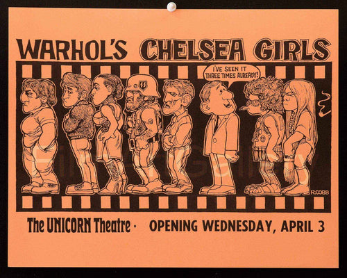 Chelsea Girls Original Vintage Movie Poster