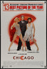 Chicago 1 Sheet (27x41) Original Vintage Movie Poster