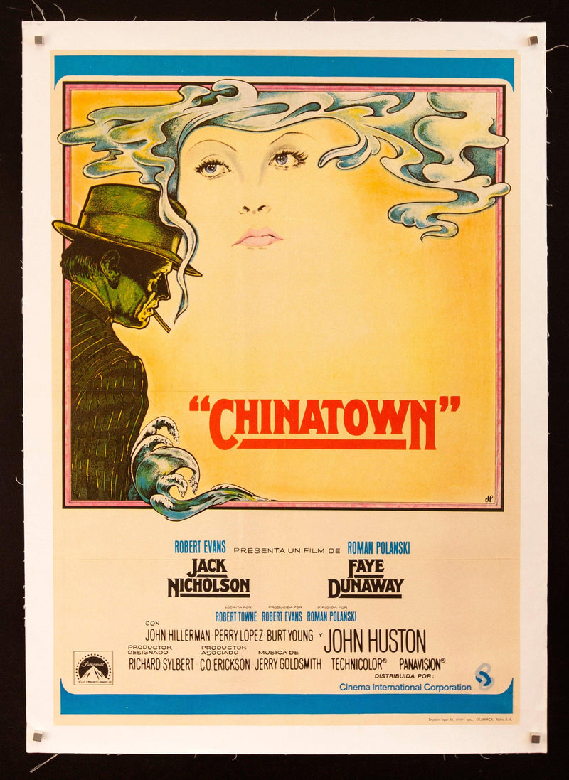 Chinatown 1 Sheet (27x41) Original Vintage Movie Poster