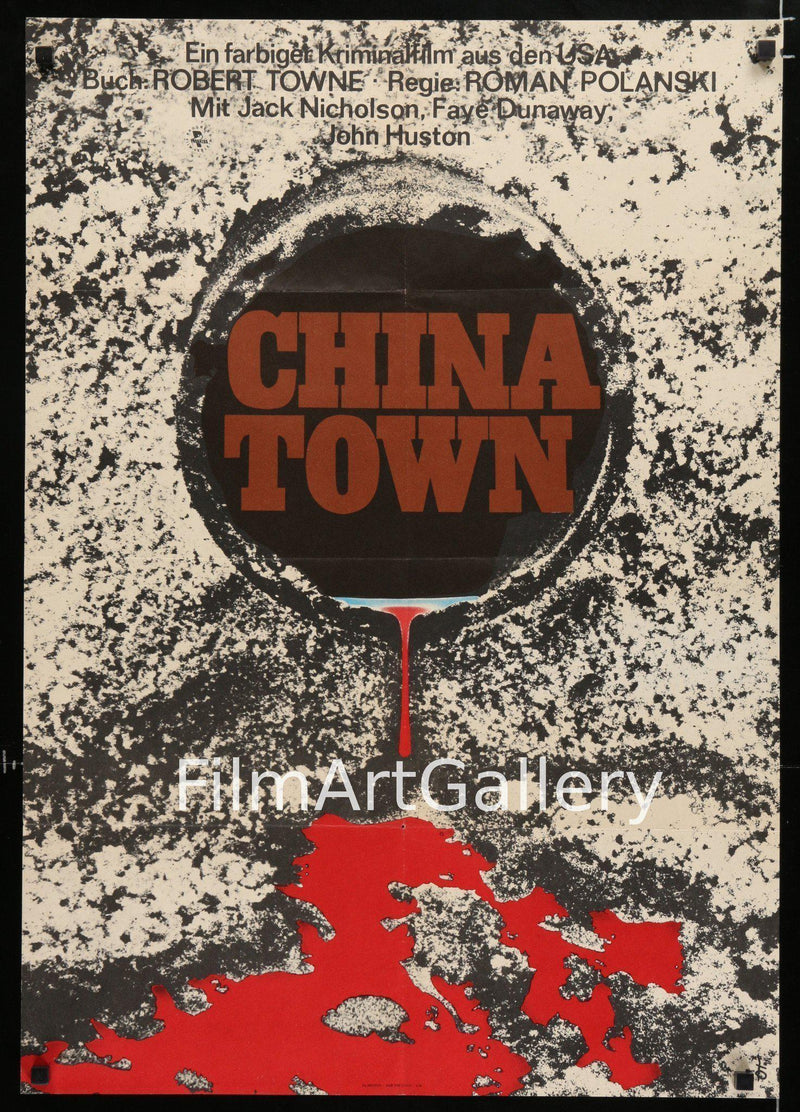 Chinatown German A1 (23x33) Original Vintage Movie Poster