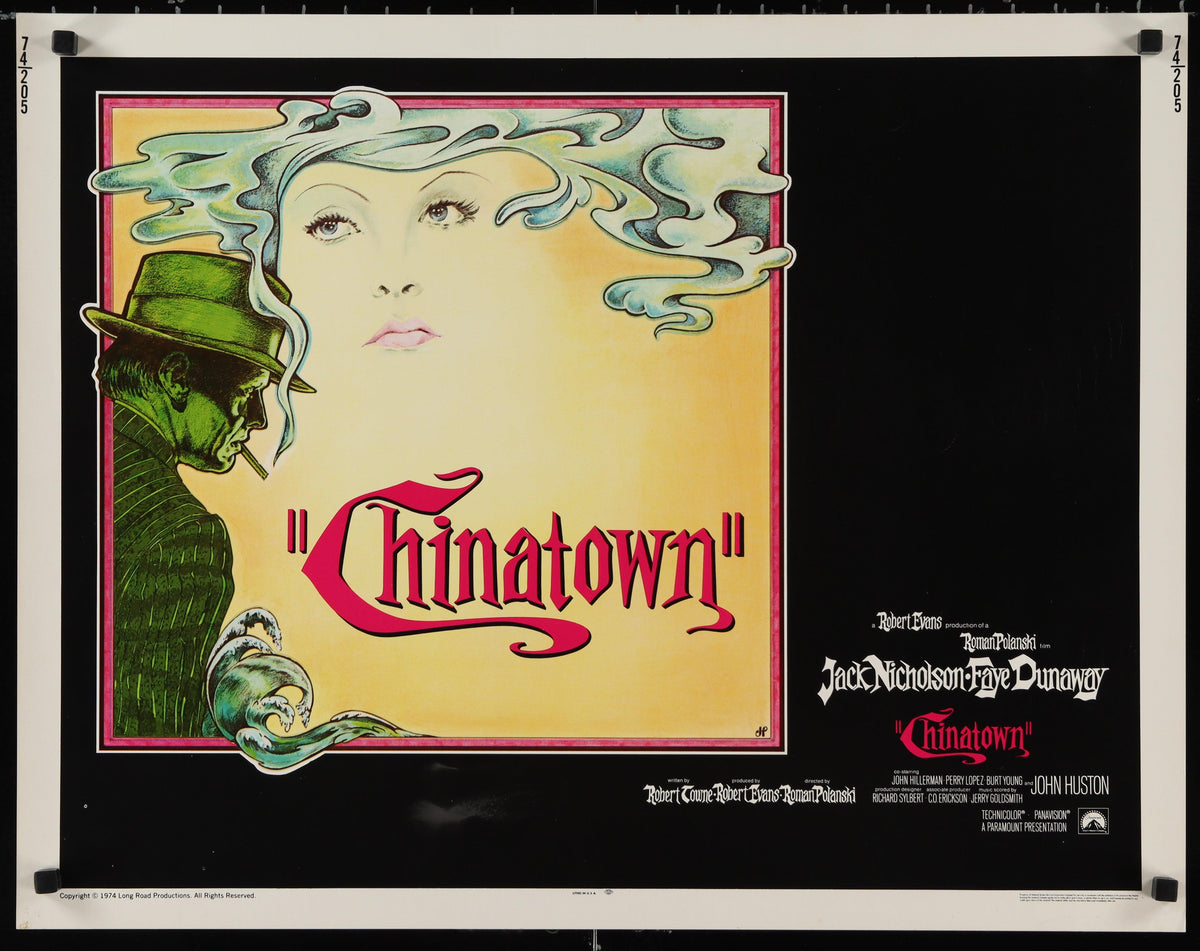Chinatown Original Vintage Movie Poster