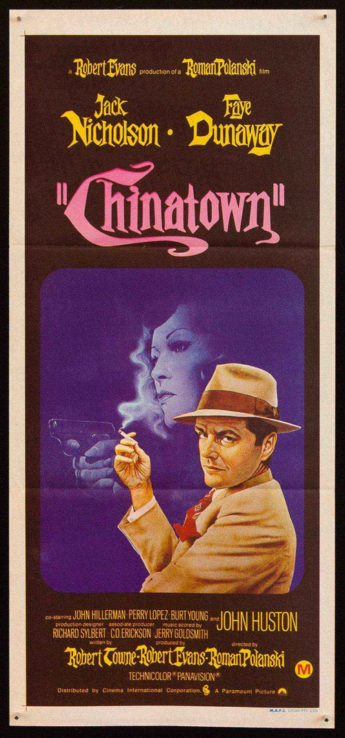 Chinatown Original Vintage Movie Poster