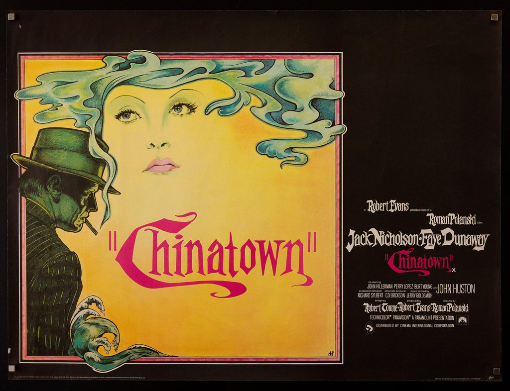 Chinatown Original Vintage Movie Poster