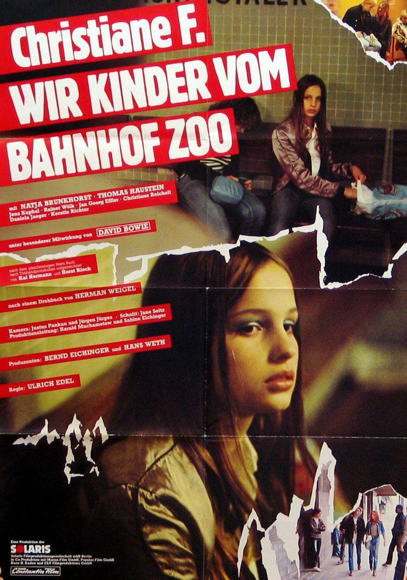 Christiane F. German A1 (23x33) Original Vintage Movie Poster