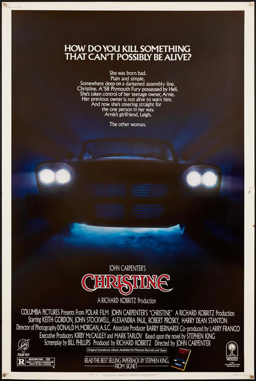 Christine Original Vintage Movie Poster