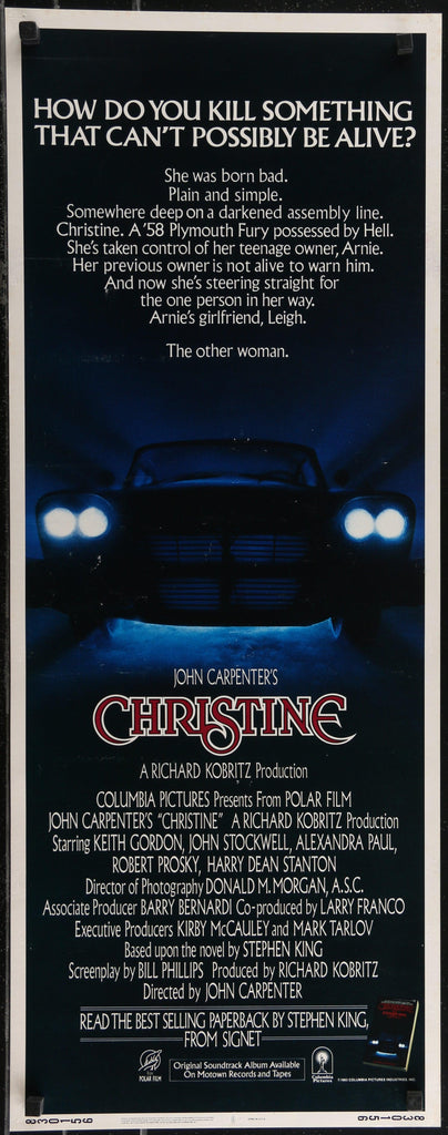 Christine Original Vintage Movie Poster