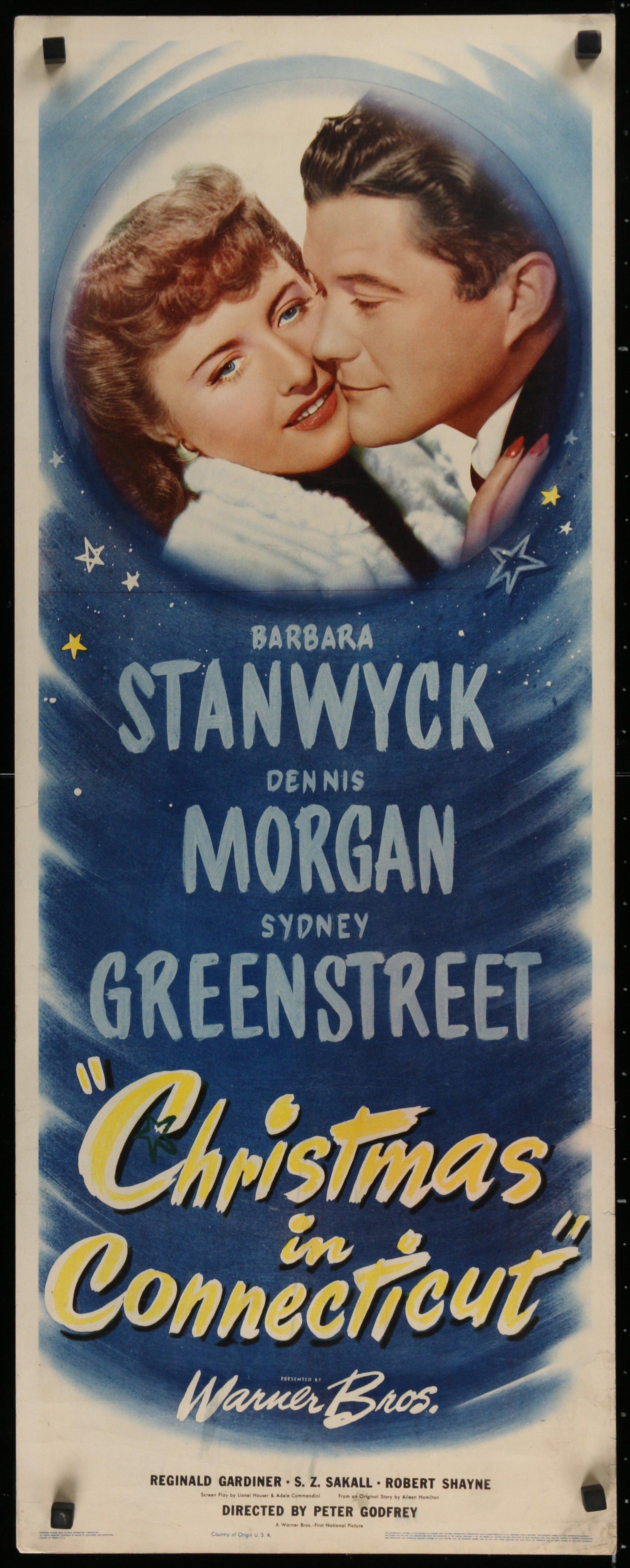 Christmas in Connecticut Original Vintage Movie Poster