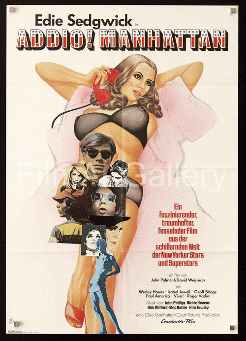 Ciao Manhattan Original Vintage Movie Poster