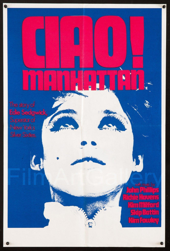Ciao Manhattan Original Vintage Movie Poster