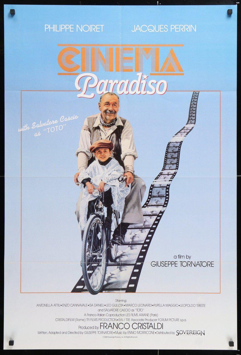 Cinema Paradiso 1 Sheet (27x41) Original Vintage Movie Poster