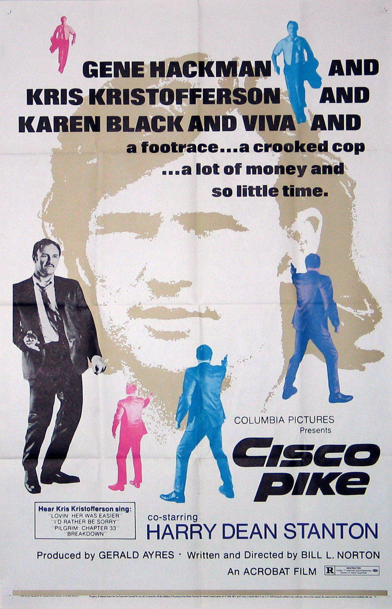 Cisco Pike 1 Sheet (27x41) Original Vintage Movie Poster