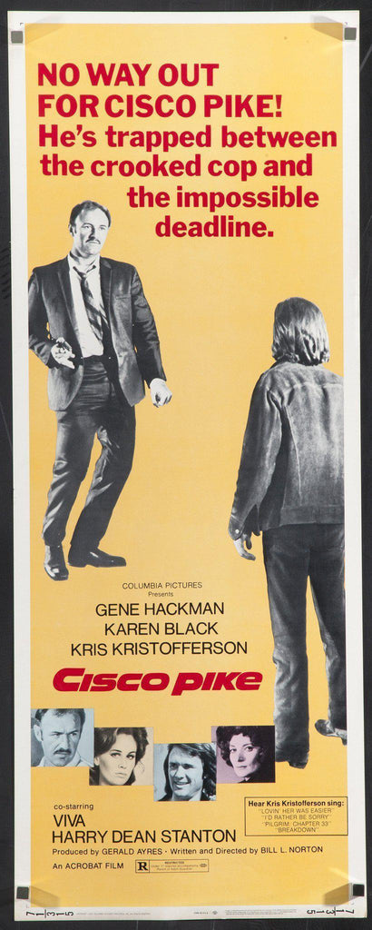 Cisco Pike Original Vintage Movie Poster