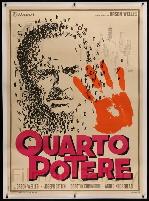 Citizen Kane Original Vintage Movie Poster