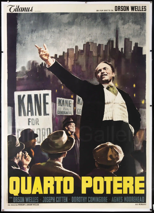 Citizen Kane Original Vintage Movie Poster