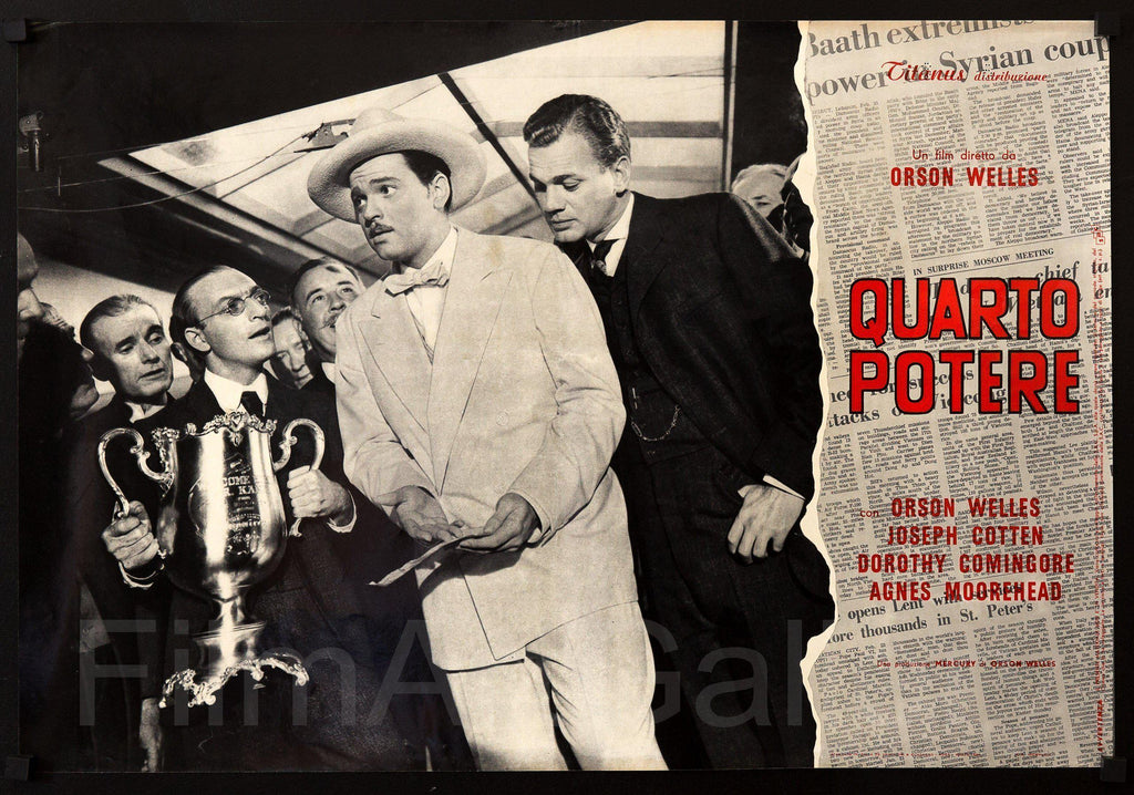 Citizen Kane Original Vintage Movie Poster