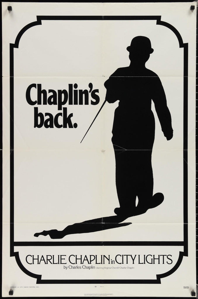 City Lights Original Vintage Movie Poster