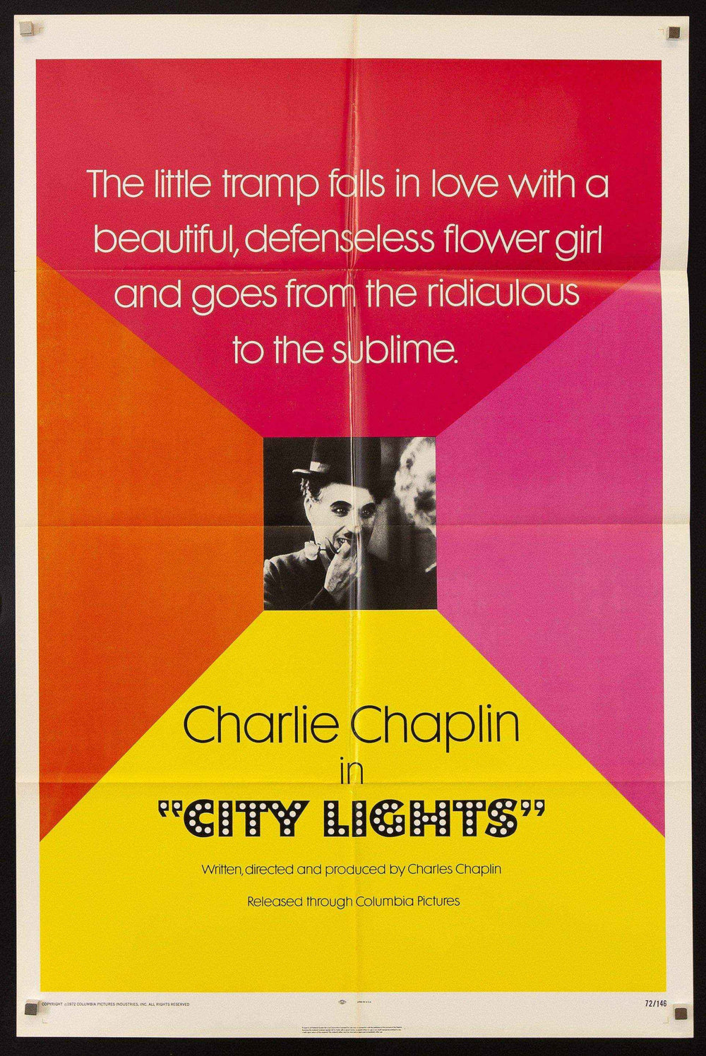 City Lights Original Vintage Movie Poster