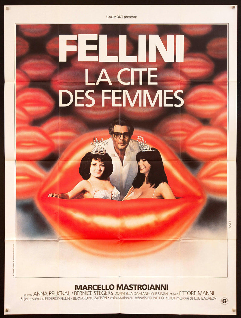 City of Women (La Citta Delle Donne) French 1 panel (47x63) Original Vintage Movie Poster