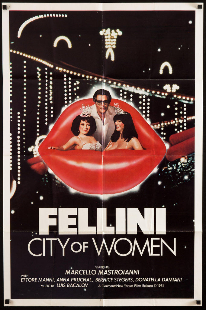 City of Women (La Citta Delle Donne) Original Vintage Movie Poster