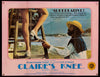 Claire's Knee Original Vintage Movie Poster