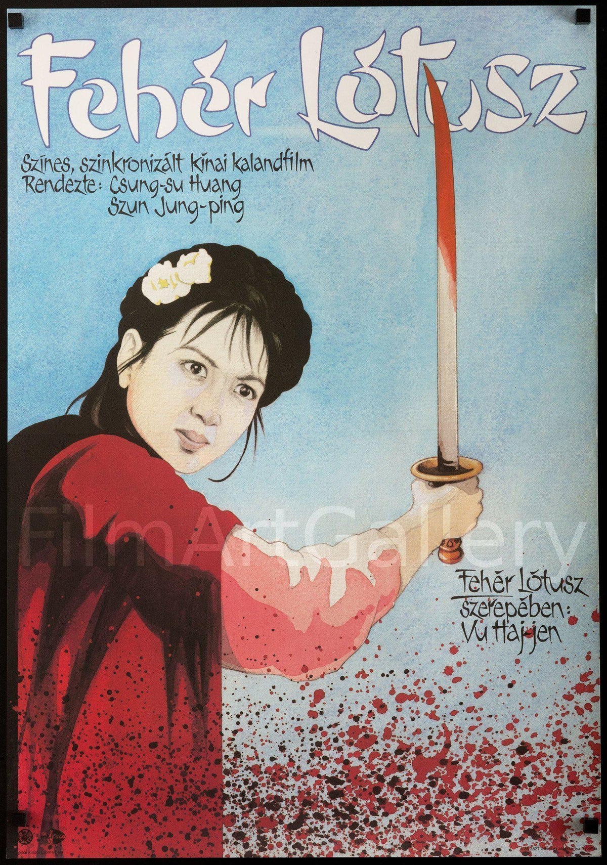 Clan of the White Lotus Original Vintage Movie Poster