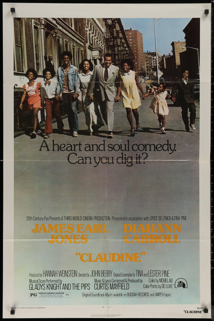 Claudine Original Vintage Movie Poster
