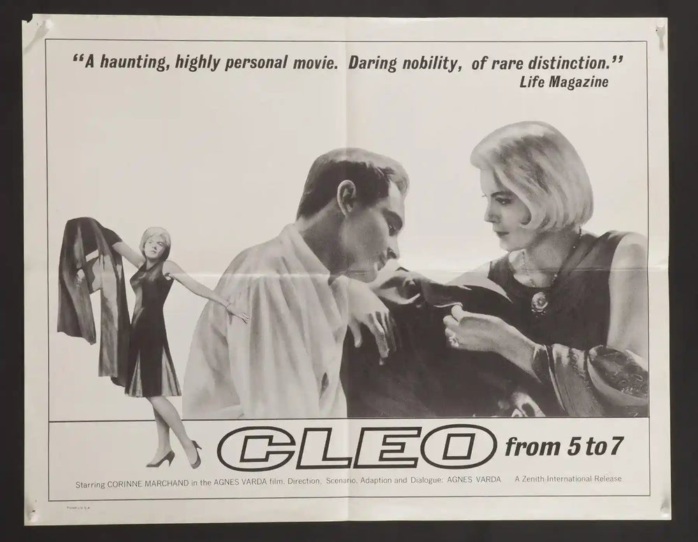 Cleo From Five to Seven (Cleo de 5 a 7) Original Vintage Movie Poster