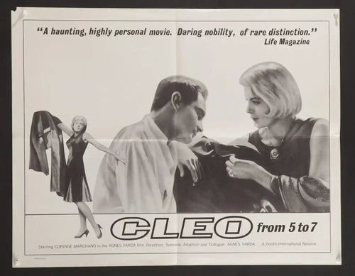 Cleo From Five to Seven (Cleo de 5 a 7) Original Vintage Movie Poster