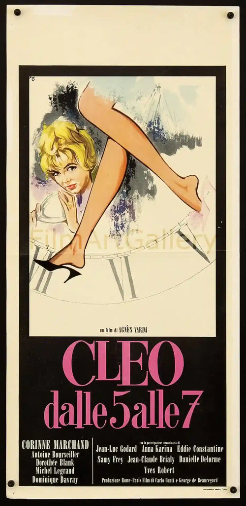 Cleo From Five to Seven (Cleo de 5 a 7) Original Vintage Movie Poster