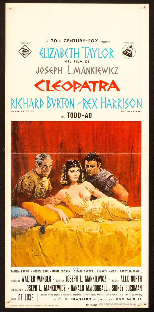 Cleopatra Original Vintage Movie Poster