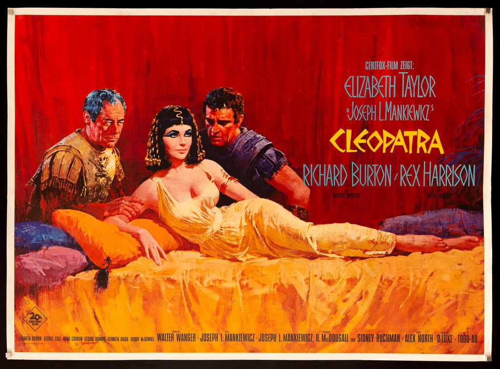 Cleopatra Original Vintage Movie Poster