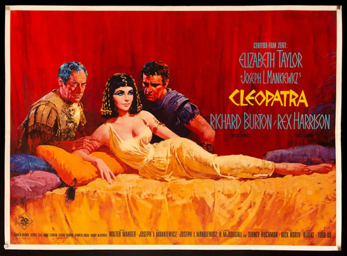 Cleopatra Original Vintage Movie Poster