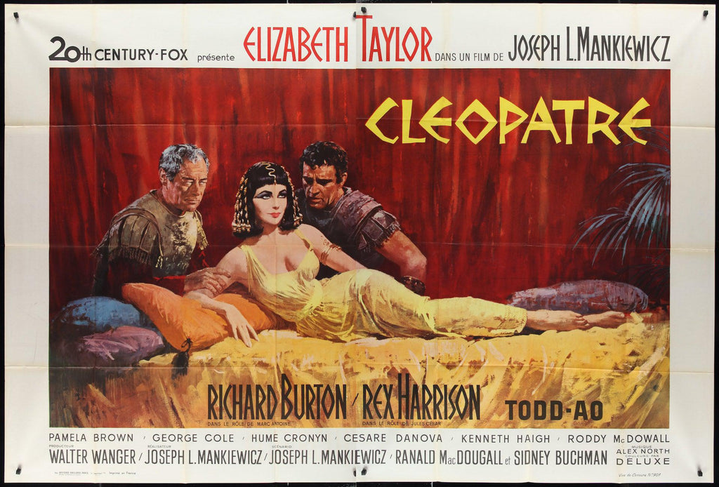 Cleopatra Original Vintage Movie Poster