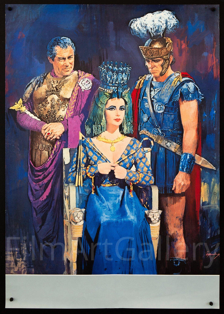 Cleopatra Original Vintage Movie Poster