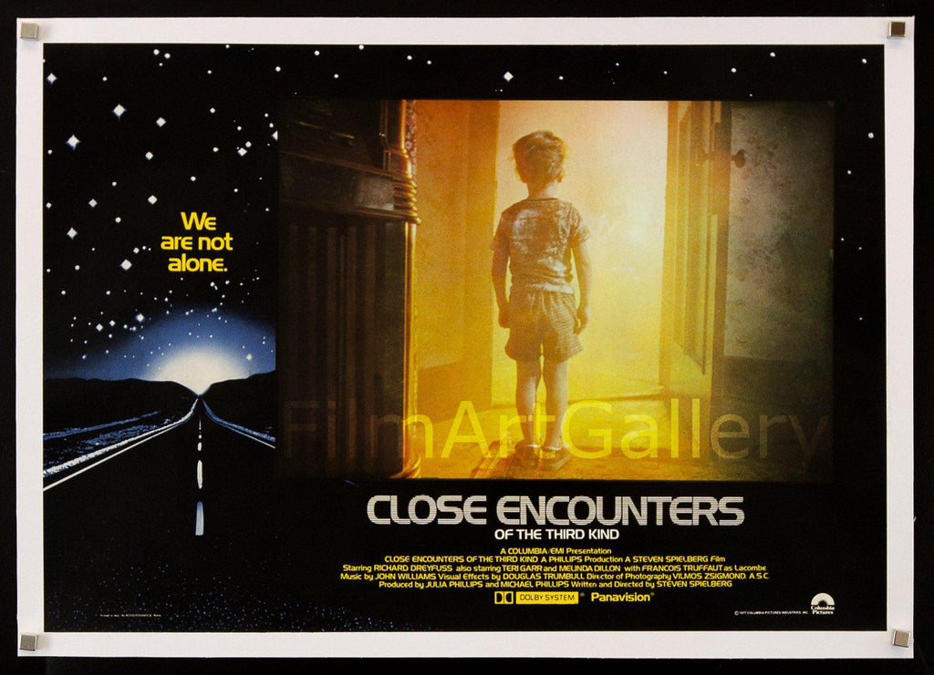 Close Encounters of the Third 3rd Kind Italian Photobusta (18x26) Original Vintage Movie Poster