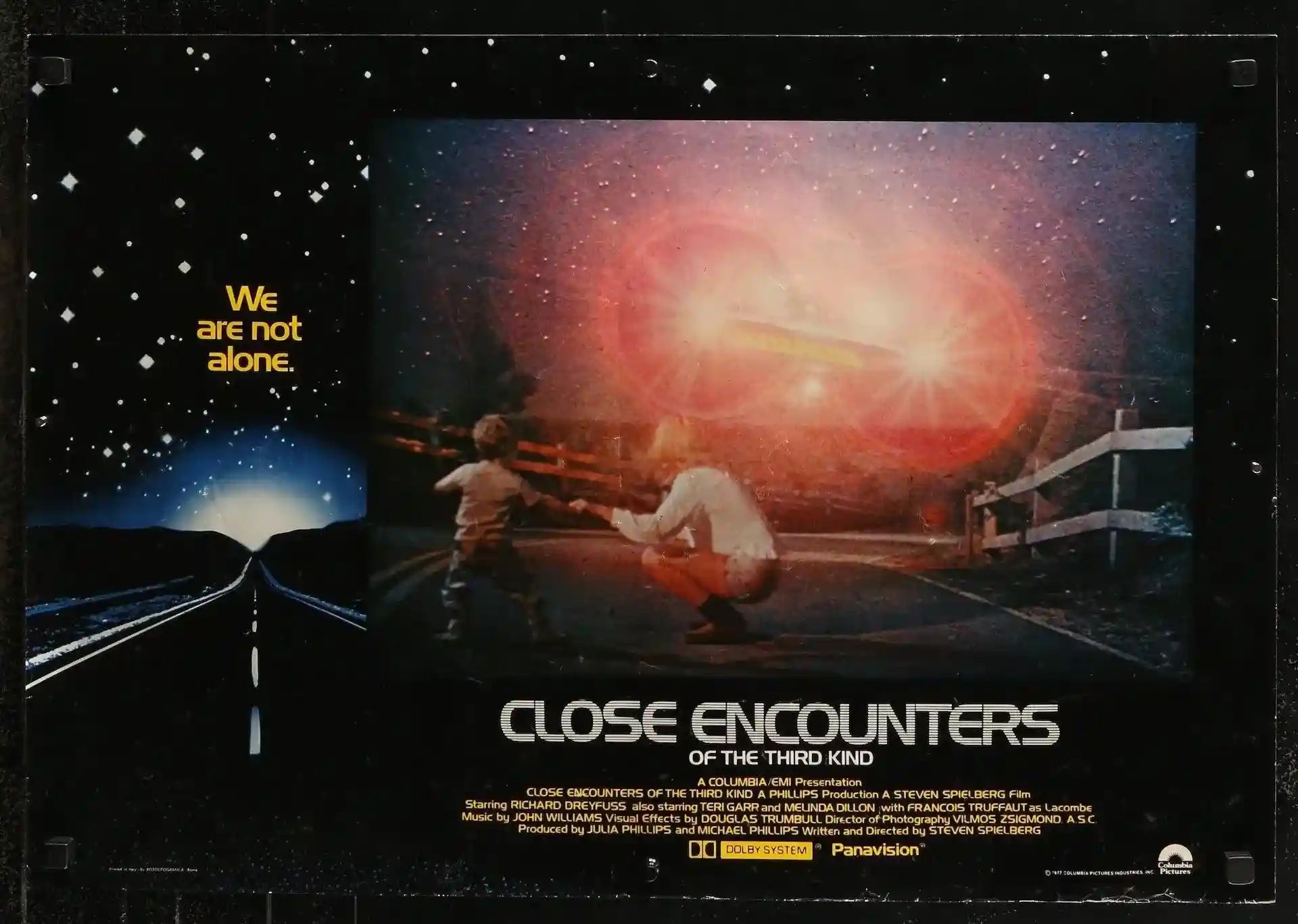 Close Encounters of the Third 3rd Kind Movie Poster 1978 Italian