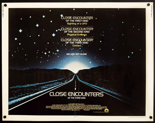 Close Encounters of the Third Kind Original Vintage Movie Poster