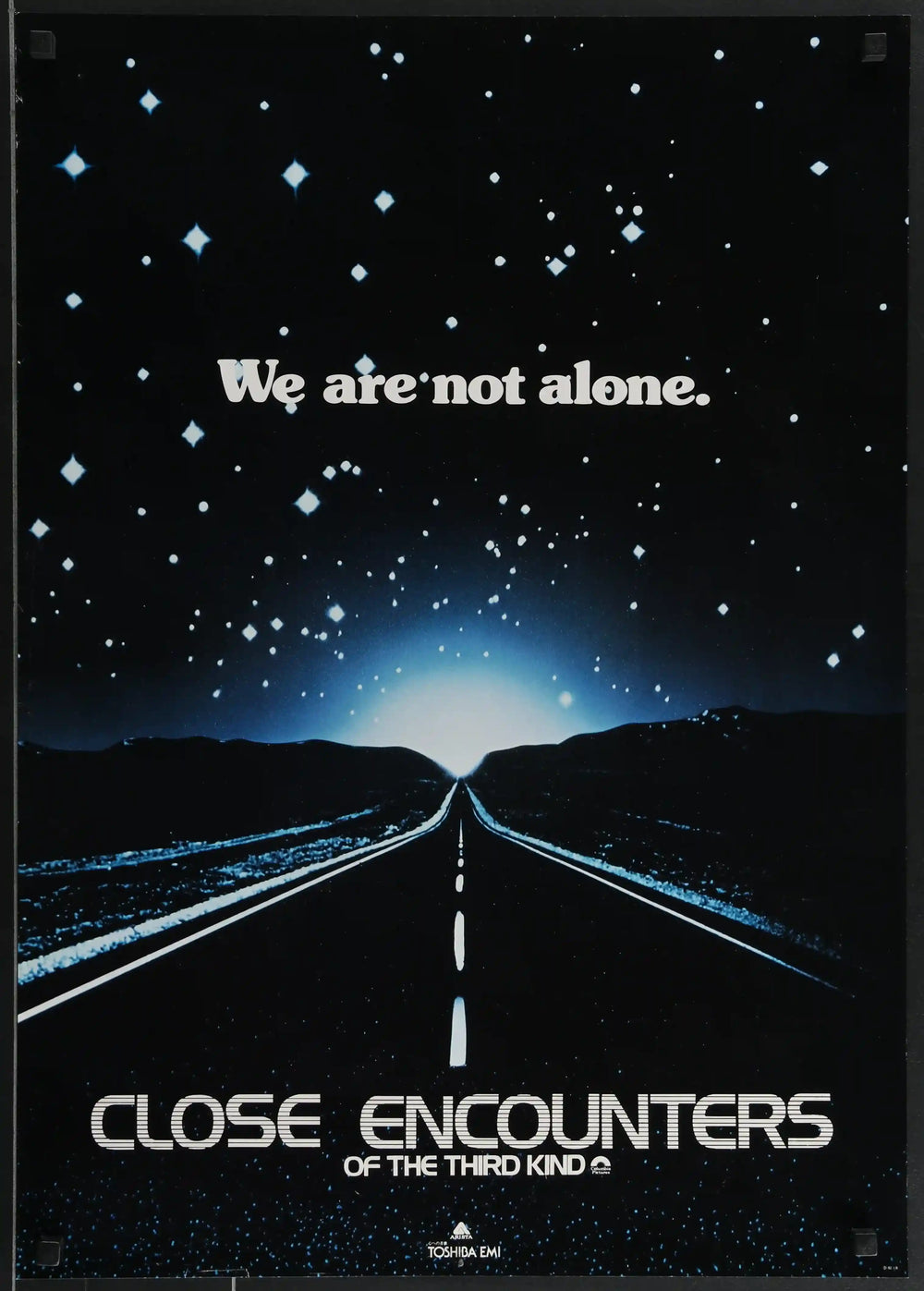 Close Encounters of the Third Kind Original Vintage Movie Poster
