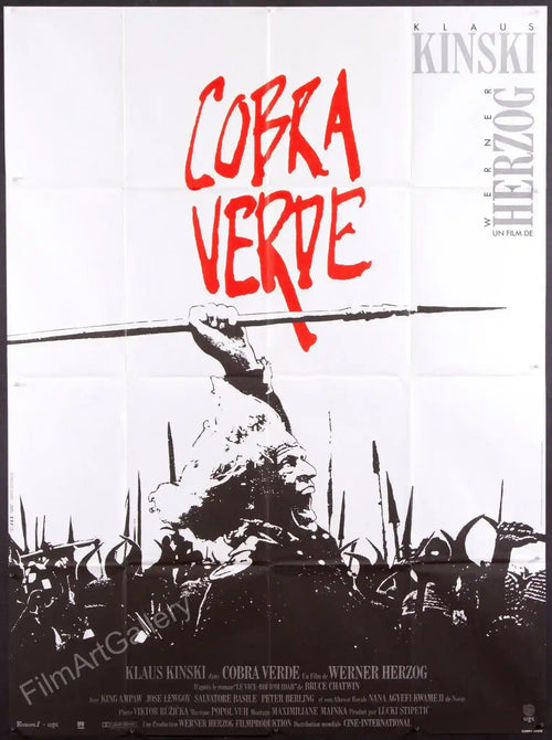 Cobra Verde Original Vintage Movie Poster