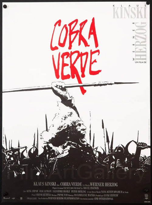 Cobra Verde Original Vintage Movie Poster