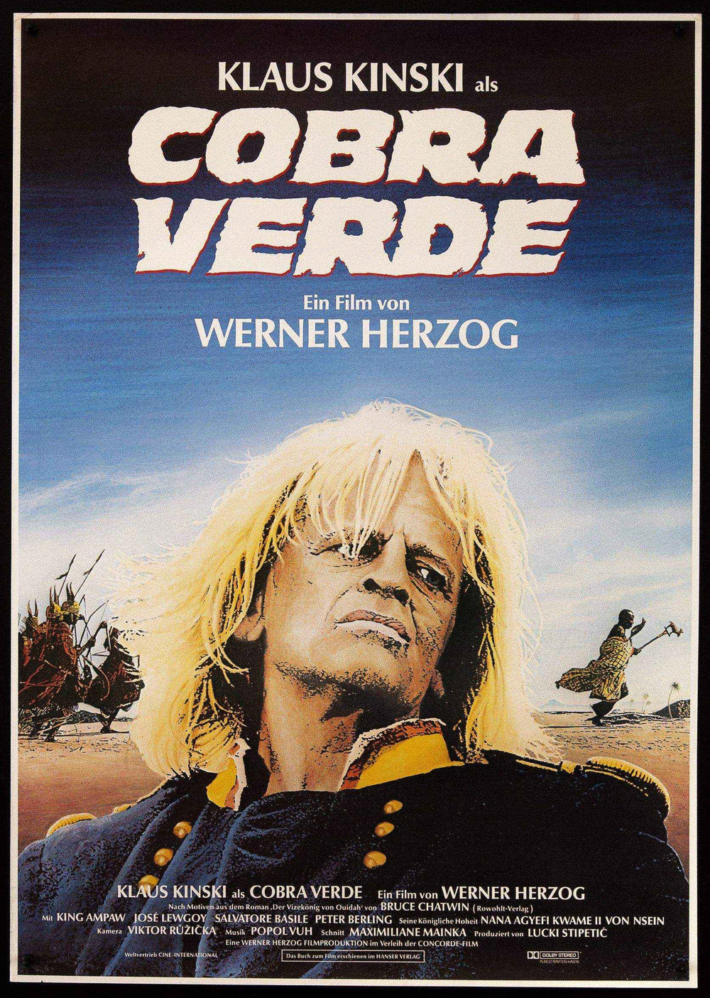 Cobra Verde Original Vintage Movie Poster