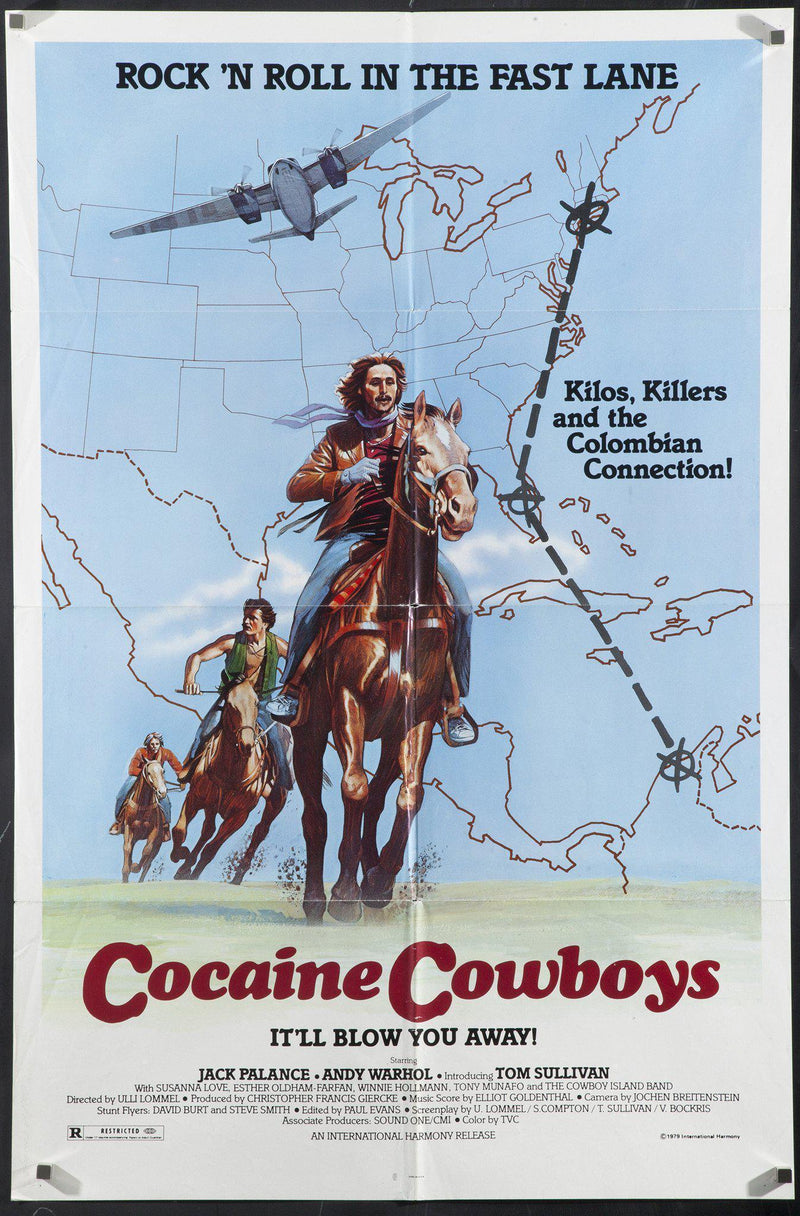 Cocaine Cowboys 1 Sheet (27x41) Original Vintage Movie Poster