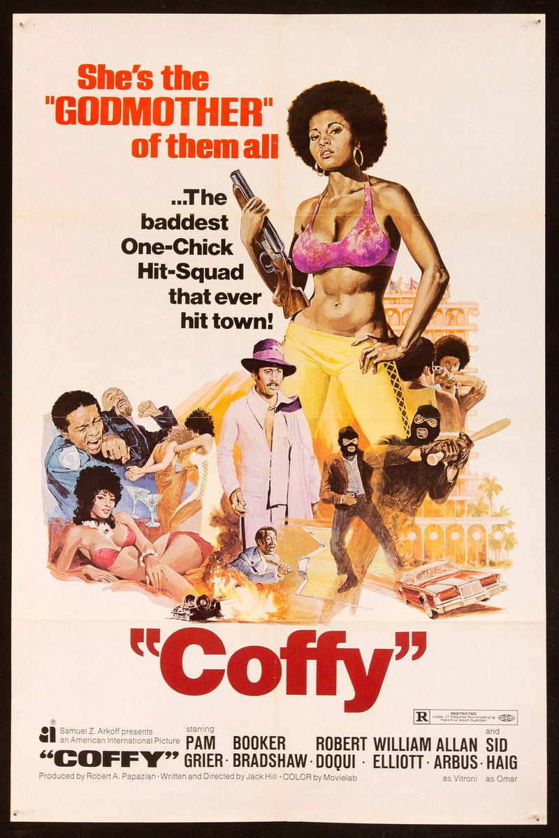 Coffy 1 Sheet (27x41) Original Vintage Movie Poster